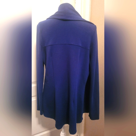 EUC JoFit Blue Cardigan Size Medium - Picture 3 of 4